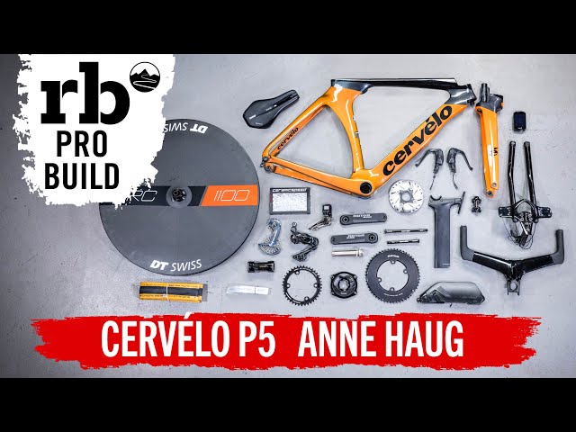 Pro Bike Build Cervelo P5 I Anne Haug I Ironman World Champion I Triathlon Time Trial Road Bike