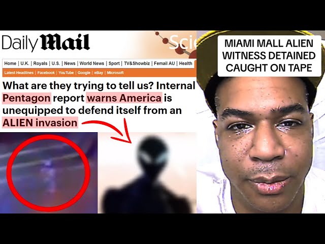Miami Alien Witness Shares Video PROOF As Pentagon Prepares For Invasion *MUST WATCH*