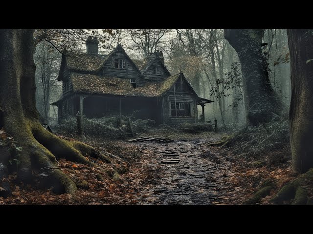 TERRIFYING PARANORMAL ACTIVITY CAUGHT ON TAPE! HAUNTED ABANDONED HOUSE HIDDEN IN THE WOODS