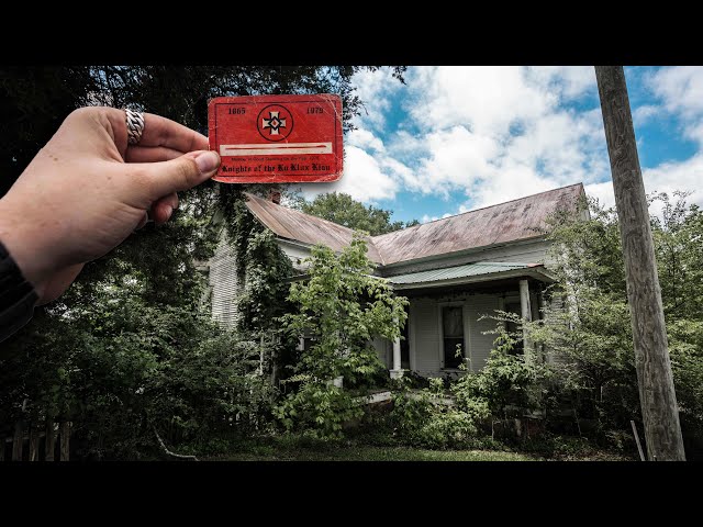 Abandoned KKK Members House | Found his Membership Card