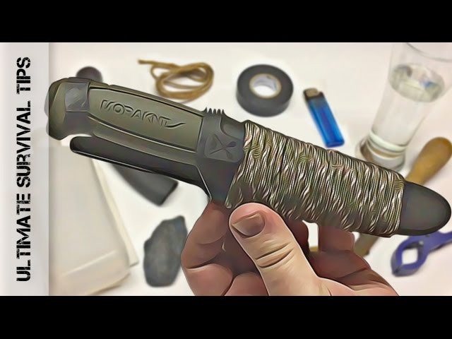 DIY - $10 Mora Knife / Survival Kit Hack - You Need to "Bushcraft-Ready" Your Blade