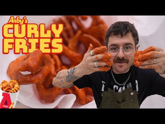 i tried making arby's curly fries and it was cursed