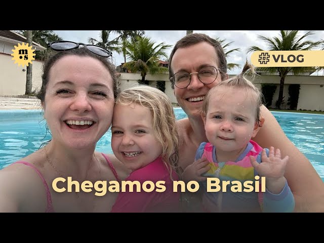 Chegamos no Brasil - praia e Natal 2023 em família