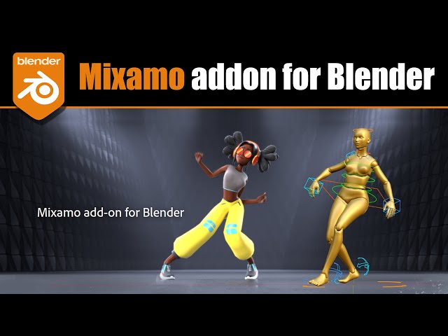 Mixamo addon for Blender