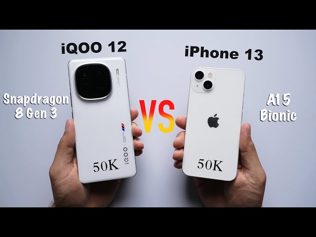 iPhone 13 vs iQOO 12 Speed Test🔥 | SURPRISING RESULTS! (HINDI)
