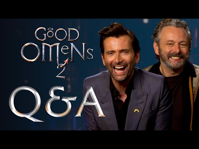 David Tennant, Michael Sheen & The Good Omens 2 Cast Answer Your Questions!