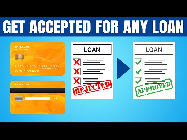 How to Get Accepted for ANY LOANS for Bad Credit!