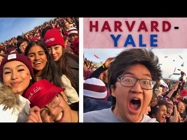 HARVARD-YALE GAME 2021 | did we beat our "safety school"?