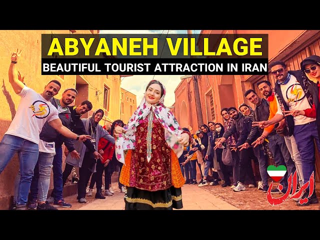 Beautiful Tourist Attraction In Iran 🇮🇷 | Abyaneh Village / روستای ابیانه ایران