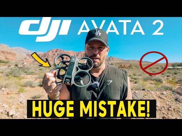 DJI AVATA 2 - CHANGE THIS 1 SETTING NOW! DJI Fly Firmware Issue