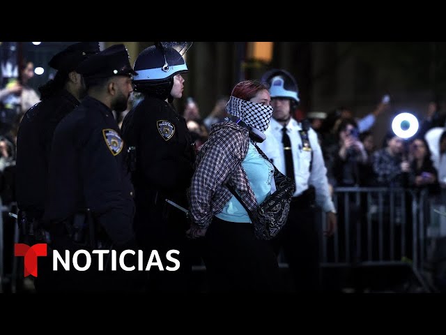 Autoridades de la Universidad de Columbia acuden a la policía de Nueva York | Noticias Telemundo