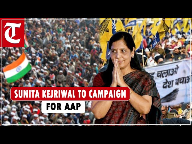 Sunita Kejriwal to spearhead AAP campaign in Delhi and elsewhere