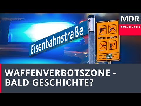 Messer, Baseballschläger, Pfefferspray - Was bringt die Waffenverbotszone in Leipzig?