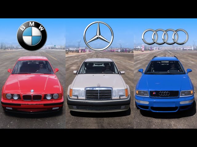 AUDI vs BMW vs MERCEDES: 30 ANNI DOPO
