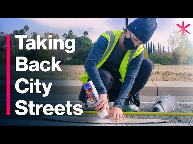 Tactical Urbanists transform streets overnight
