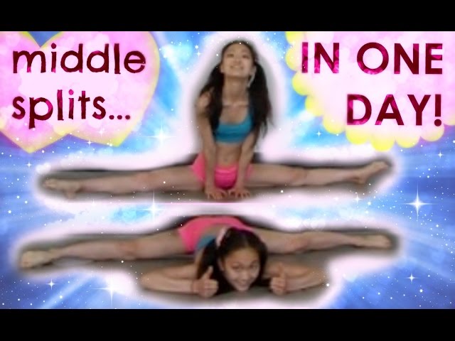How to Get MIDDLE SPLITS in ONE DAY