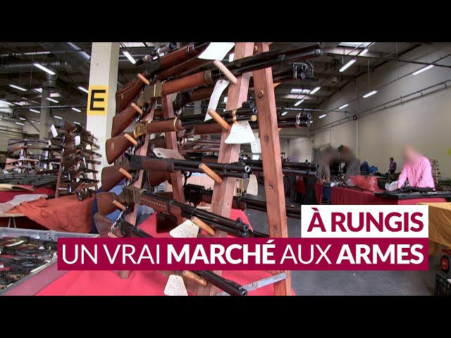 RUNGIS PLAQUE TOURNANTE DU TRAFIC D'ARMES