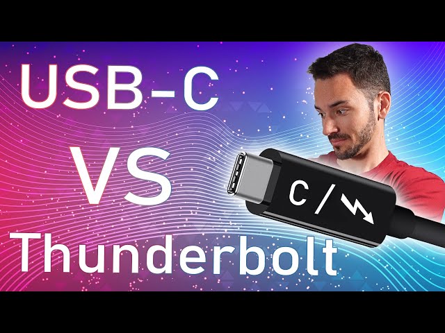 USB C vs Thunderbolt 3  Explained
