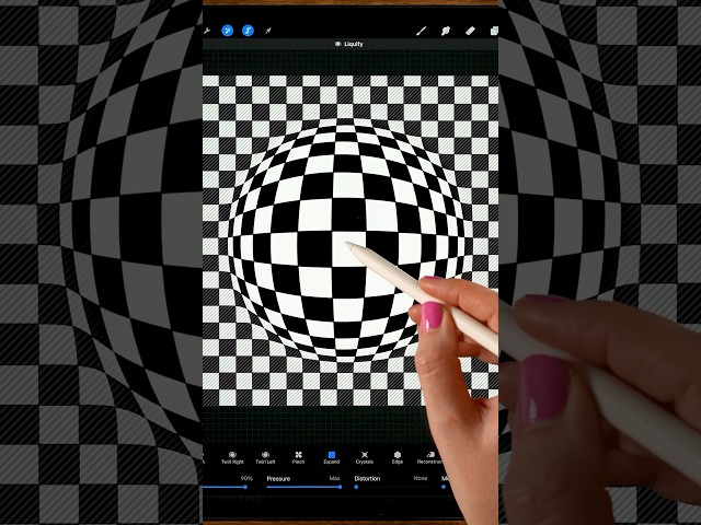 Create this Crazy 3D effect on your iPad #funthingstodo #SpringOnShorts