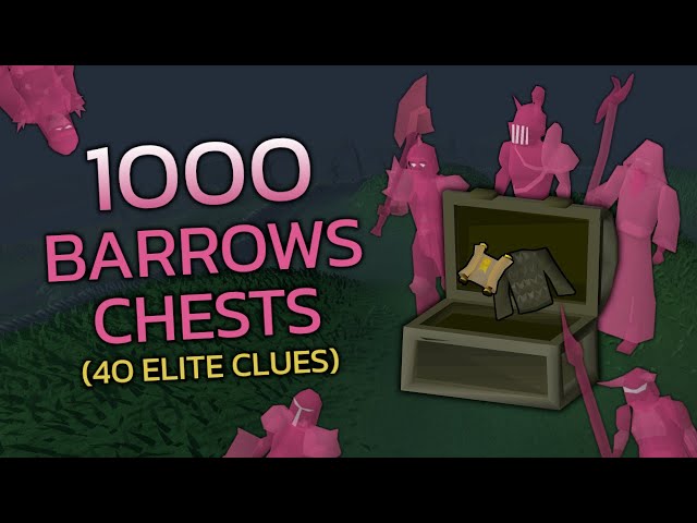 Loot From 1,000 Barrows Chests (2023)