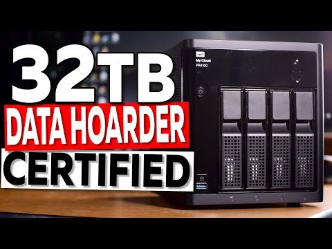 32TB WD My Cloud Pro NAS - DATA HOARDER Approved!