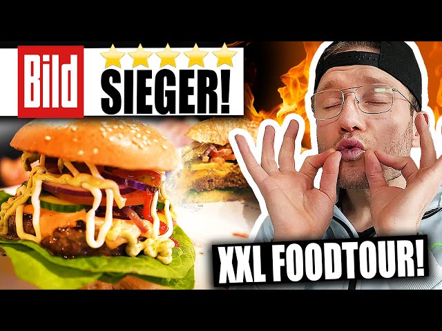 VON "DER BILD" ZUM BESTEN BURGER DEUTSCHLANDS AUSGEZEICHNET! (STUTTGART XXL FOOD-TOUR)