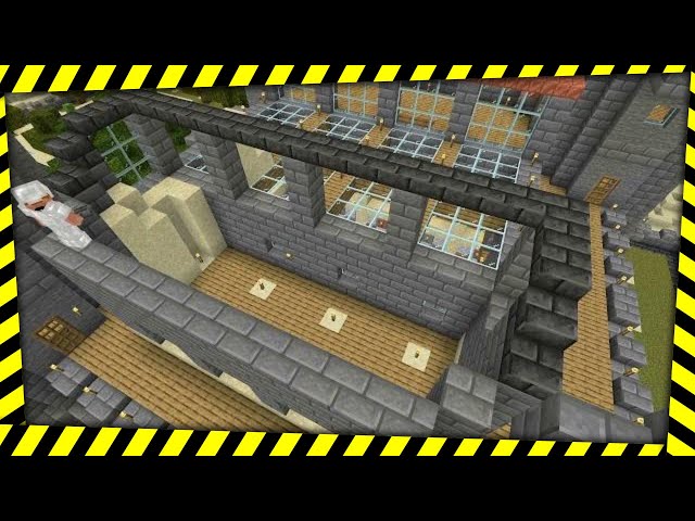 Minecraft Survival Castle EP7 - Working on the Penthouse Level