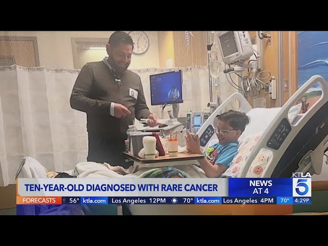 10-year-old Southern California boy fighting rare brain cancer