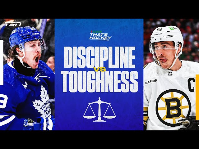 How do Leafs balance toughness with discipline?