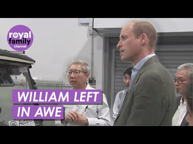 Prince William ‘Blown Away’ by Futuristic Environmental Innovators