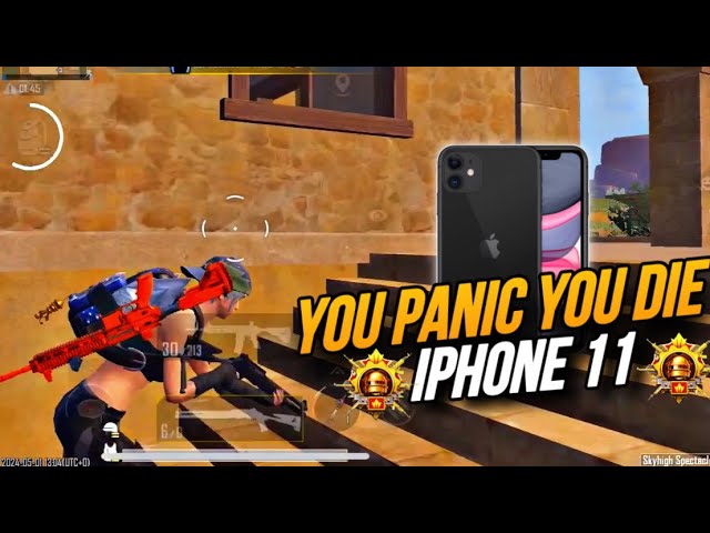 PUBG MOBILE - NEW QUALITY CLUTCH 🔥YOU PANIC YOU DIE 😬IPHONE 11