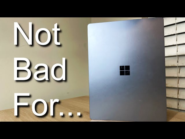 Surface Laptop Go Review | Not Bad For...?