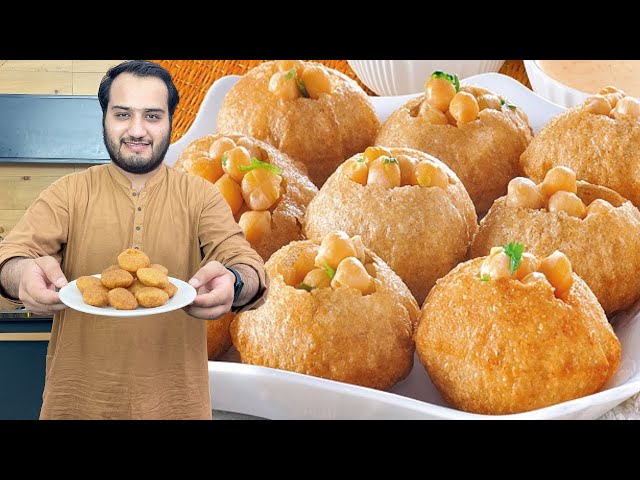 Pani Puri Recipe - Perfect Round Puffy Golgappay