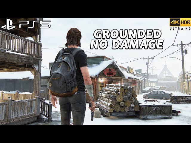 The Last of Us 2 Remastered PS5 Aggressive Gameplay - NO RETURN ( GROUNDED / NO DAMAGE )