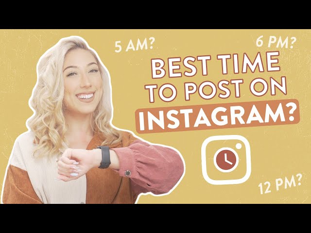 BEST TIME TO POST ON INSTAGRAM | Is there an optimal time to post Reels vs Photos?