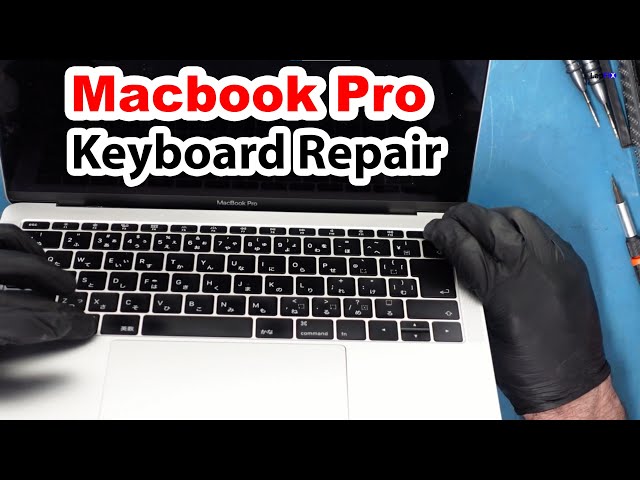 MacBook Pro A1708 Japanese Keyboard Repair - Liquid Spill