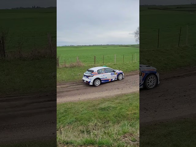 Encore quelques images de l'ES1 du Rallye du Touquet 2023