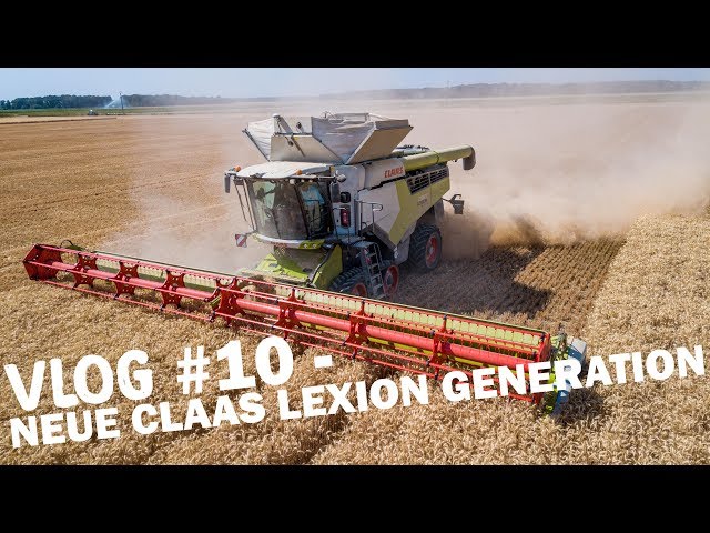 CLAAS LEXION 8900 | NEW COMBINE GENERATION | VLOG #10