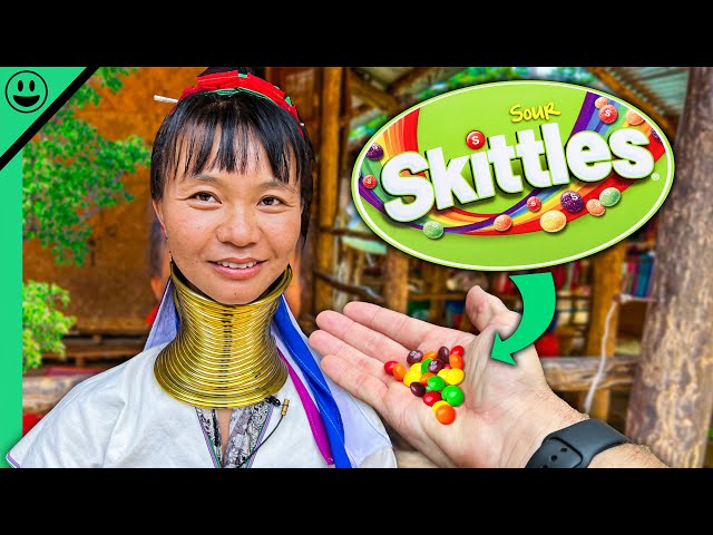 Asian Tribes Try SOUR American Candy!! Which One Did They Hate?!