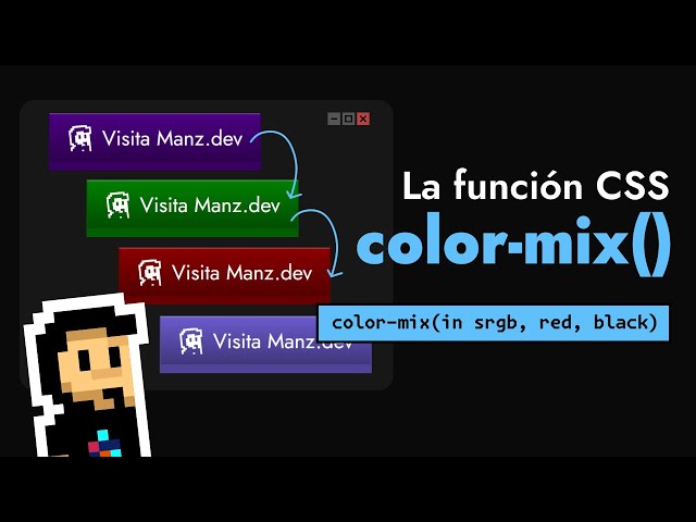 Color-mix: Mezclar colores con CSS