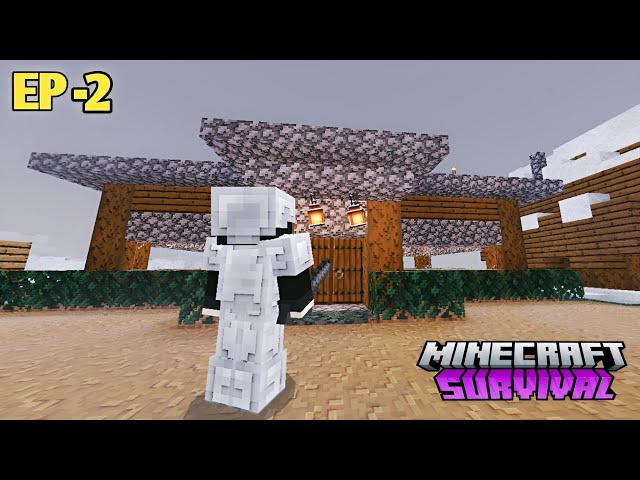finally I Make Iron Armour in Minecraft Survival Series Ep-2