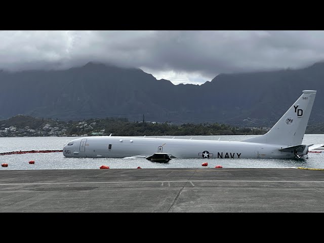 US Navy officials detail plan to remove P-8A aircraft from Kaneohe Bay