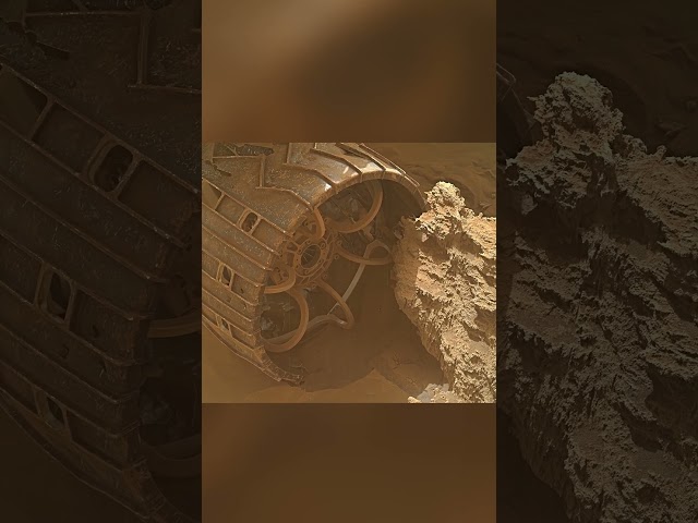 Tough wheel of Curiosity Mars Rover conquer Martian challenges