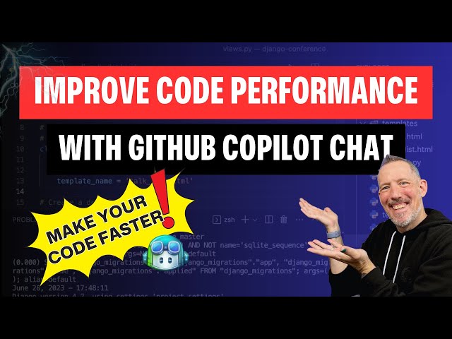 Improve code performance with GitHub Copilot Chat