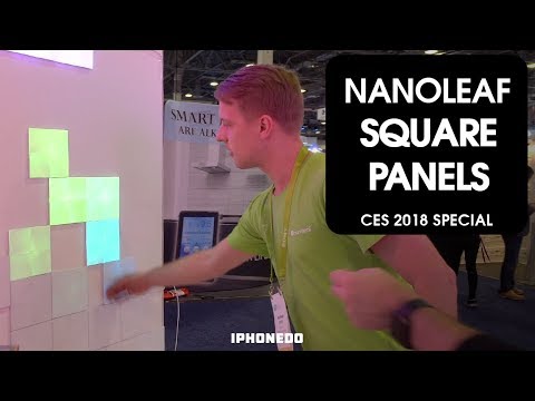 Touch-Sensitive Lights from Nanoleaf [CES 2018 Special]