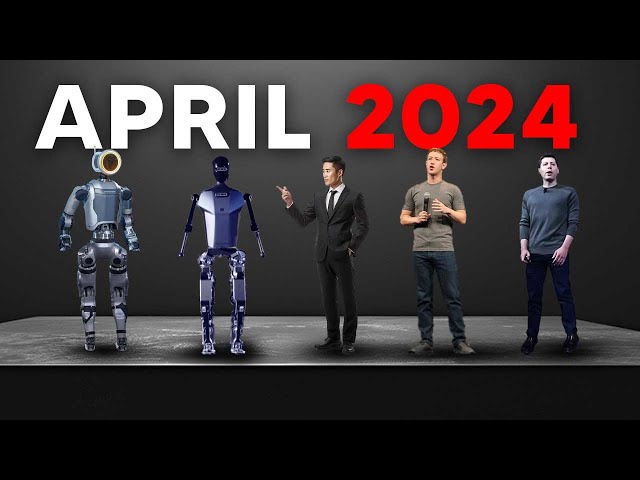 ALL MAJOR AI + Robotics  NEWS April 2024 (All AI and Robotics Updates)