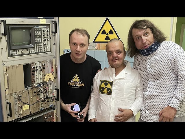 Checking for radiation after Chernobyl ☢☢☢ Got to the hospital