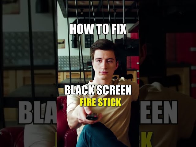 Black Screen on an Amazon Fire Stick? Do this! 📺 #Shorts