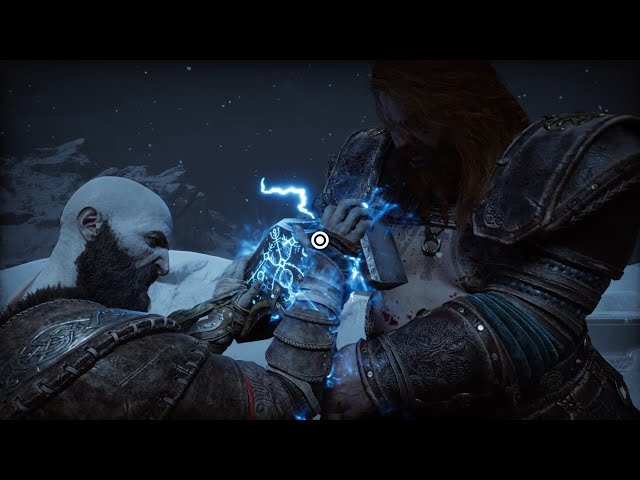 God of War Ragnarok - Kratos VS Thor Boss Fight - The Most Badass Fight of All Time