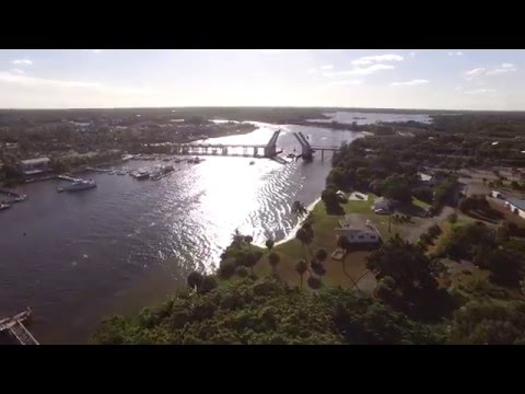 Intracoastal Waterway Aerial Video